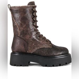 Steve Madden Rowen Boot in Brown Distressed Size 8